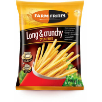 FARM FRITES Long&Crunchy frī kartupeļi Polija 600g (1/14)