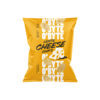 O`BYTE lēcu čipsi ar siera garšu Latvija 70g (1/25)