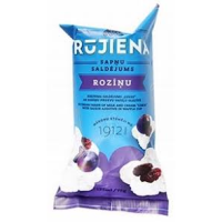 LUKSS Rūjienas plombīra  saldējums ar rozīnēm Latvija 125ml/75g(1/50)