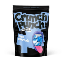 CRUNCH PUNCH Blue Starballs saldumi ātri sasald.,izžāvēti Igaunija 100g(1/15)