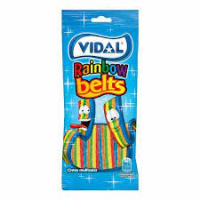 VIDAL Rainbow Belts želejas konfektes 100g (1/14)