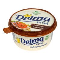 DELMA Ekstra 39% margarīns 450g (1/12)