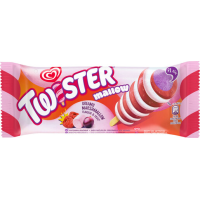 TWISTER Mallow zefīru garšas saldējums ar augļu sulu Portugāle 80ml/73g (1/35)