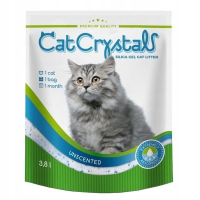 CAT CRYSTALS silikagela granulas kaķu tualetei 3,8L (1/8)