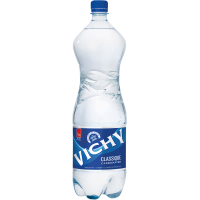 VICHY Classique  gāzēts minerālūdens pet 1,5L(1/6) DEP+