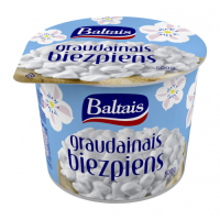 BALTAIS GRAUDAINAIS biezpiens ar saldo krējumu 500g(1/6)