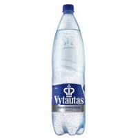 VYTAUTAS dabīgs minerālūdens gāzēts pet Lietuva 1,5L (1/6) DEP+