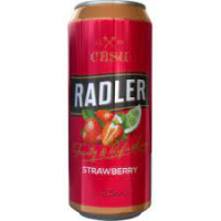 CĒSU RADLER Strawberry alus dzēriens 2,5% skārdene 0,5L (1/24) 