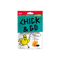 CHICK&GO kaltētas vistas krūtiņas filejas šķēles ar sojas mērci Ukraina 30g (1/15)