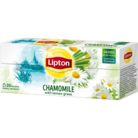 LIPTON Chamomile Lemongrass kumelīšu tēja 20gb 20g (1/12)