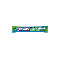 BAZOOKA Apple skābās košļājamās konfektes ar ābolu garšu Turcija 14g (1/60)