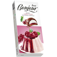 BONJOUR Konti deserts ar ķiršu garšu Ukraina 232g (1/9)