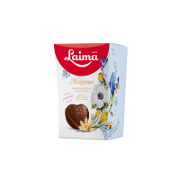 MAIGUMS Zefīrs sirds formas šokolādē ar vaniļas garšu Laima Latvija 135g (1/8)