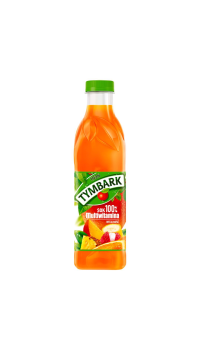 TYMBARK multiaugļu -burkānu 100% sula ar vitam.pet Polija 1L(1/6) DEP+