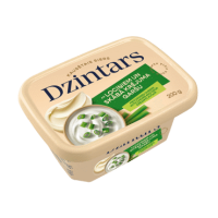 DZINTARS kausētais siers ar lociņiem un skābā krējuma garšu Latvija 200g(1/20)