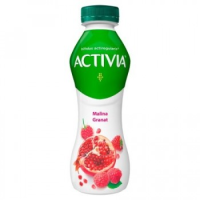 ACTIVIA ActiRegularis dzeramais jogurts ar avenēm, granātābolu Polija 300g (1/6)