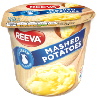 REEVA Mashed Potatoes ā/p kartupeļu biezenis ar saldā krējuma garšu traukā 40g (1/24)