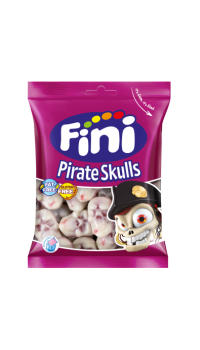 FINI Pirate galvaskausi želejkonfektes Spānija 90g (1/12)