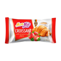 MON MIO kruasāns ar zemeņu krēma pildījumu Ukraina 45g (1/24)