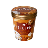 EKSELENCE valriekstu garšas saldējums ar kļavu sīrupu Latvija 500ml/270g (1/12)