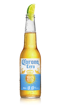 CORONA CERO bezalkoholiskais alus 0,0% pudele Meksika 0,355L(1/24) DEP+