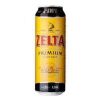ZELTA PREMIUM Pint alus 5,2% skārdenē 0,568L(1/24) DEP+