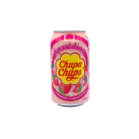 CHUPA CHUPS Sparkling limonāde ar zemeņu krēma garšu skārdenē 345ml(1/24) DEP+