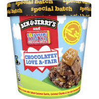 BEN&JERRY`S Chocolate Love A-Fair šok.saldējums sāļās karam.gab. 465ml/402g(1/8)