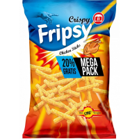 FRIPSY Crispy Chicken Mega Pack nūjiņas ar vistas garšu Z-Maķedonija 120g (1/12)