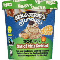 BEN&JERRY`S Sundae dedzin.cukura saldēj.ar auzu kanēļa cep.427ml/352g(1/8)