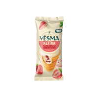 TIO Vēsma Kefīra saldēj. ar zemeņu mērci vafeļu glāzītē Latvija 120ml/80 (1/48)