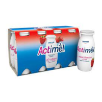 ACTIMEL jogurta dzēriens ar zemeņu garšu Beļģija 8x100g (1/3)