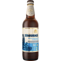 LĀČPLĒSIS STABURAGS bezalkoholiskais gaišais alus pudele 0,5L (1/20) DEP+
