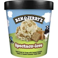 BEN&JERRY`S Spectacu-love saldā krēj.saldēj.ar karam. kanēļa cep.gab. 465ml/392g(1/8)