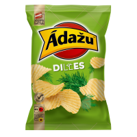 ĀDAŽU čipsi ar diļļu garšu 130g(1/18)