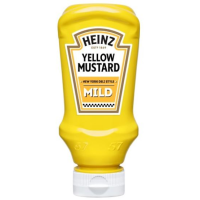 HEINZ Mild dzeltenās sinepes Spānija 220ml/240g (1/8)