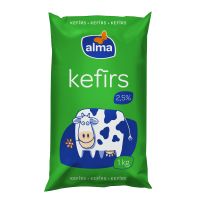 KEFĪRS 2,5% polipaka Alma Igaunija 1kg (1/20)