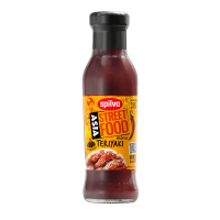 STREET FOOD Teriyaki Asia mērce Spilva Latvija 335g (1/6)