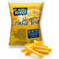GOLDEN RIVER frī kartupeļi rievotie Beļģija 1kg (1/10)