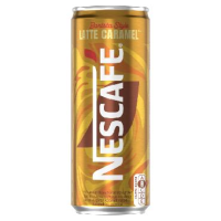 NESCAFE Latte Caramel aukstā kafija ar pienu,karam.Nīderlande 250ml(1/12) DEP+
