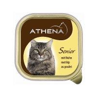 ATHENA Senior pilnvērtīga barība pieaugušiem kaķiem ar vistas gaļu 100g (1/32)