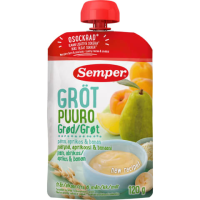 ELFIK Augļu salāti biezenis bērniem no 6 mēn. bez cukura Ukraina 100g (1/18)