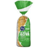 DZĪVĀ sēklu maize griezta Fazer 250g (1/8) 5d.