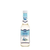 DINS Gin&Tonic gāzēts alkoholisks kokteilis 14% pudele 0,25L (1/15) DEP+