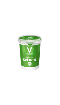 KRĒJUMS skābais 20% Valmiera Latvija 450g (1/6) 20d