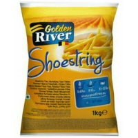 GOLDEN RIVER Shoestring frī kartupeļi 7x7mm Beļģija 1kg (1/10)