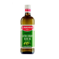 CAVANNA Extra Virgin Olive Oil nefiltrēta olīveļļa pudele 1L (1/12)