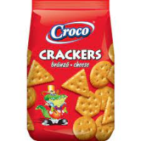 CROCO Crackers krekeru mikslis ar siera garšu 100g(1/12)