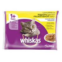 FRISKIES Junior pilnvērt. barība kaķēniem ar vistas gaļu mērcē Polija 85g (1/26)