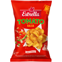 ESTRELLA Tomato Salsa čipsi ar pikantu tomātu garšu Polija 180g (1/15)